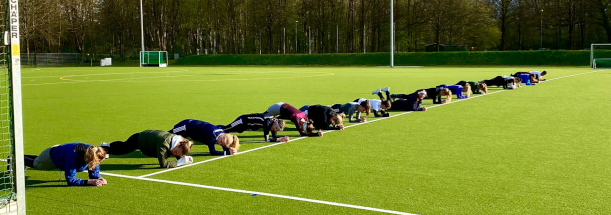 Training der Damenmannschaft